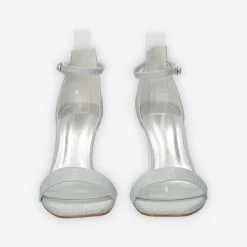 Sandali in strass.Tacco alto 9cm