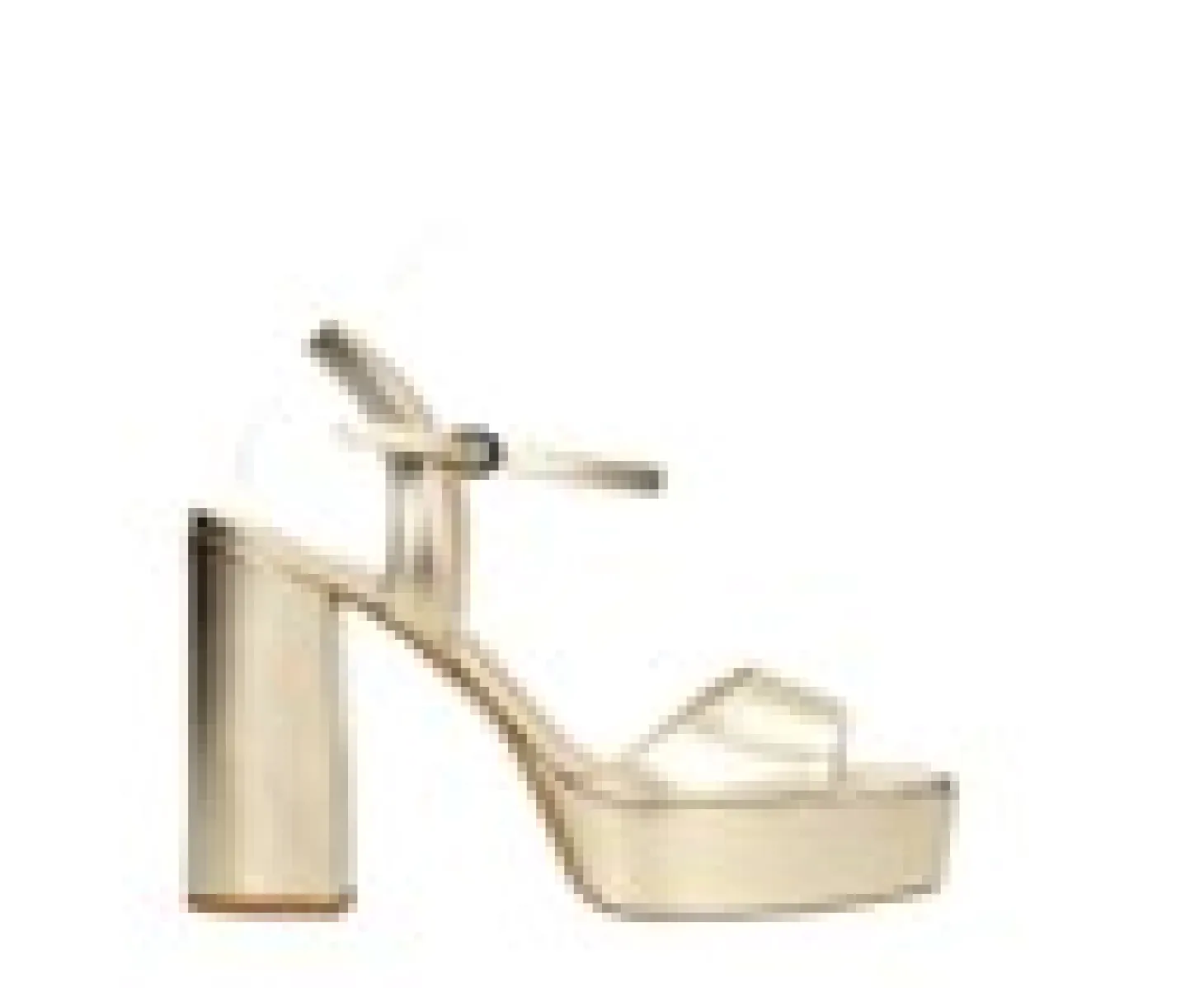 Sandali in vernice con plateau. Made in Italy. Tacco alto 13cm