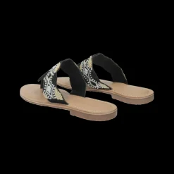 Sandali infradito con perline