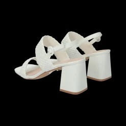 Sandali intrecciati. Tacco alto 10cm