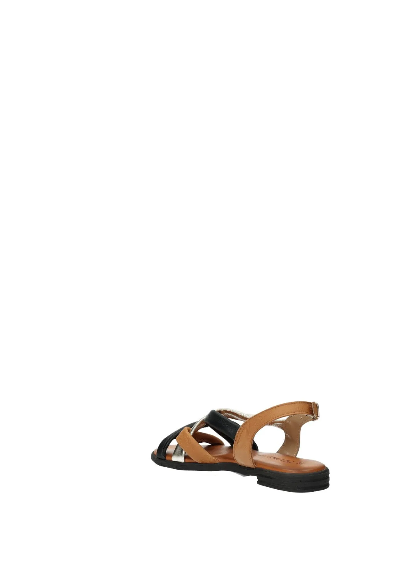 Sandali multicolor in vera pelle