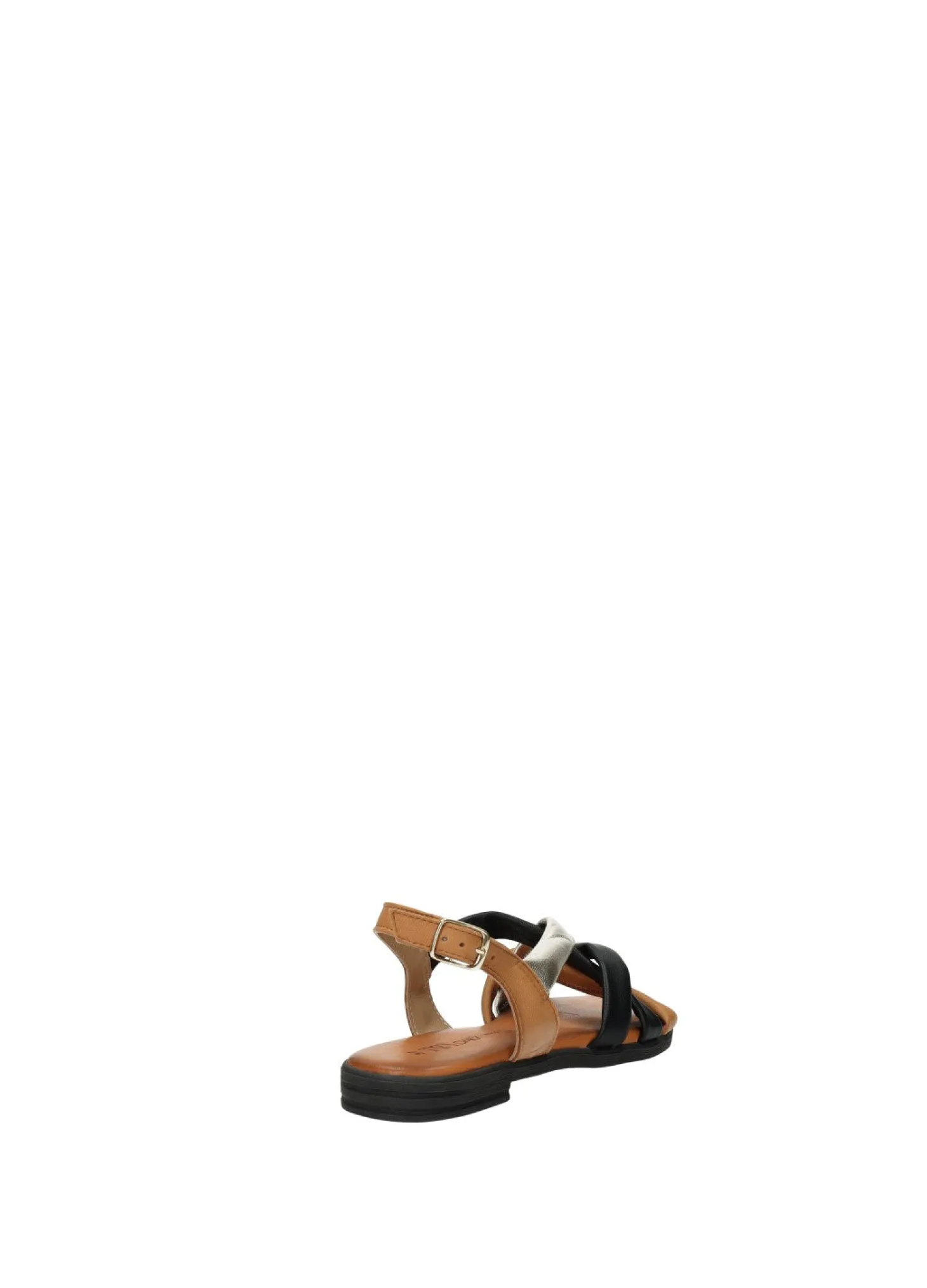 Sandali multicolor in vera pelle