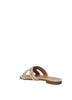 Sandali tomaia decorata