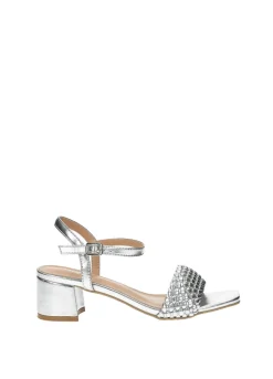 Sandali trama intrecciata