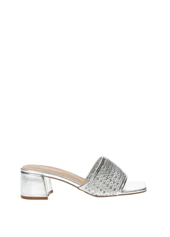 Sandali trama intrecciata