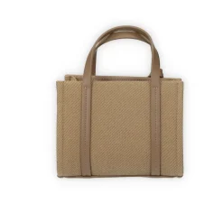 Shopping bag con zip esterna