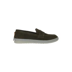 Slip on in tessuto scamosciato