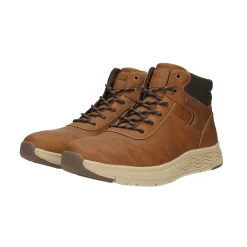 Sneakers alte con suola in gomma