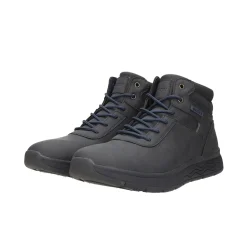 Sneakers alte con suola in gomma