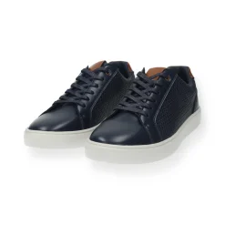 Sneakers con contrasto in tessuto