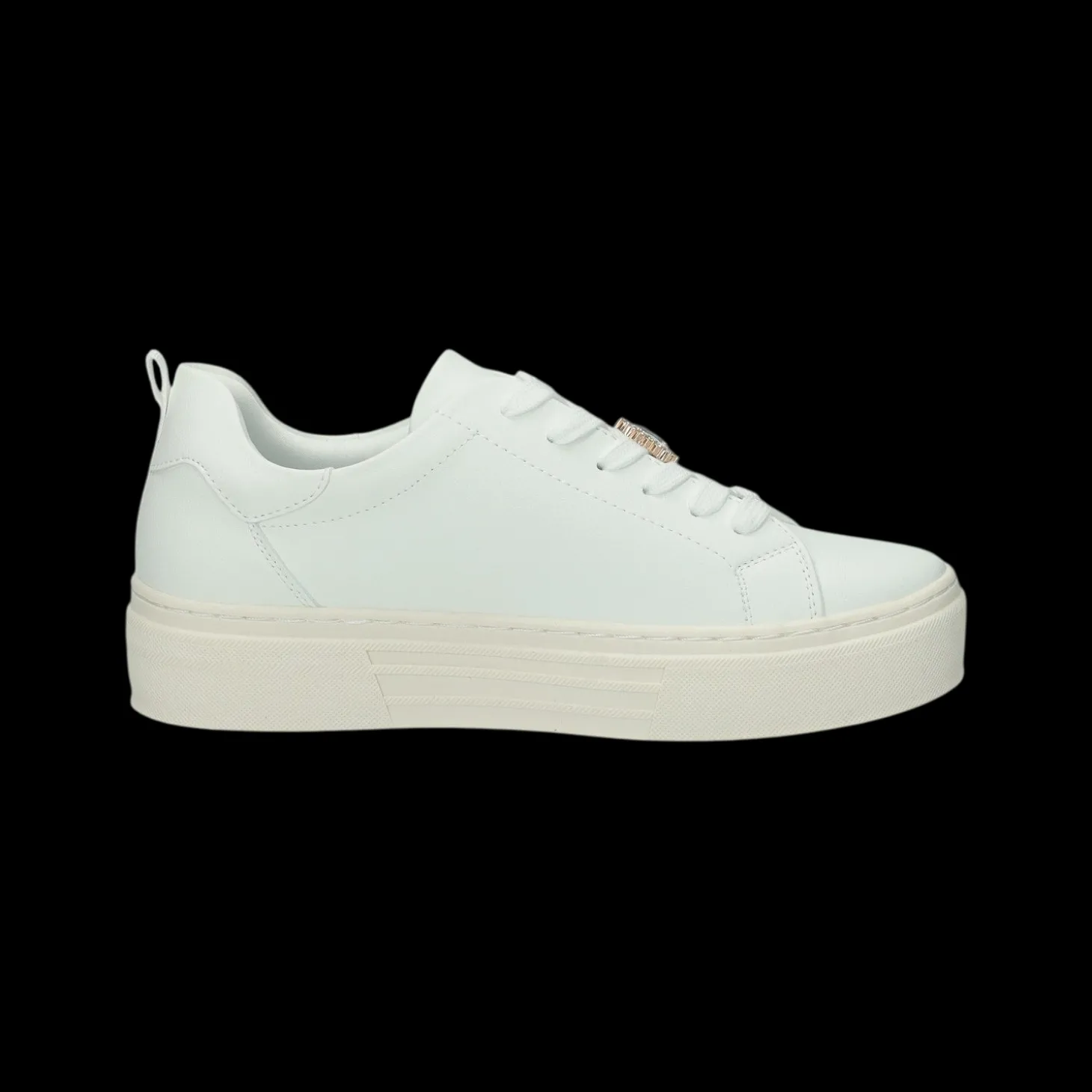 Sneakers con dettaglio in gioiello.Tacco alto 4 cm