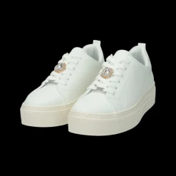 Sneakers con dettaglio in gioiello.Tacco alto 4 cm