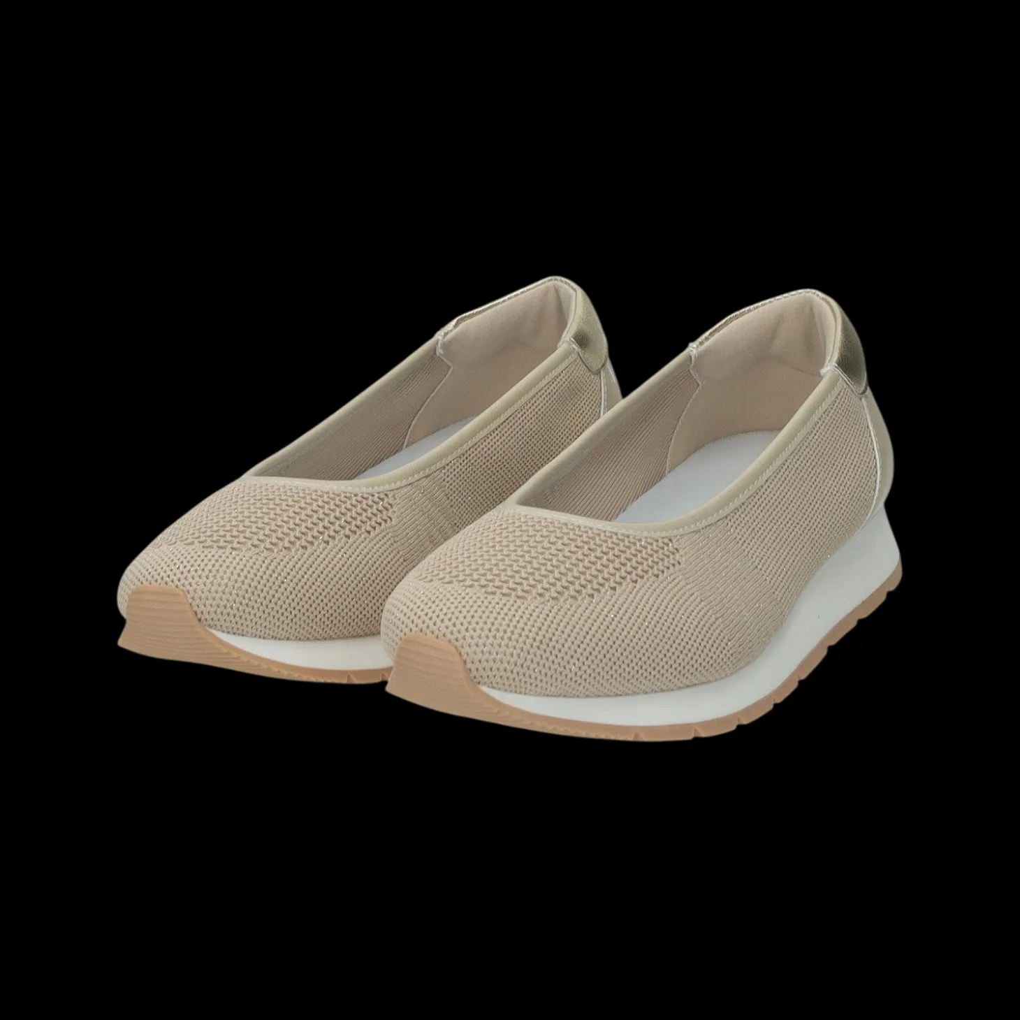 Sneakers con effetto calza