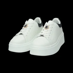 Sneakers con gioiello.Tacco alto 3cm