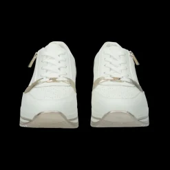 Sneakers con zip laterale.Tacco alto 3 cm