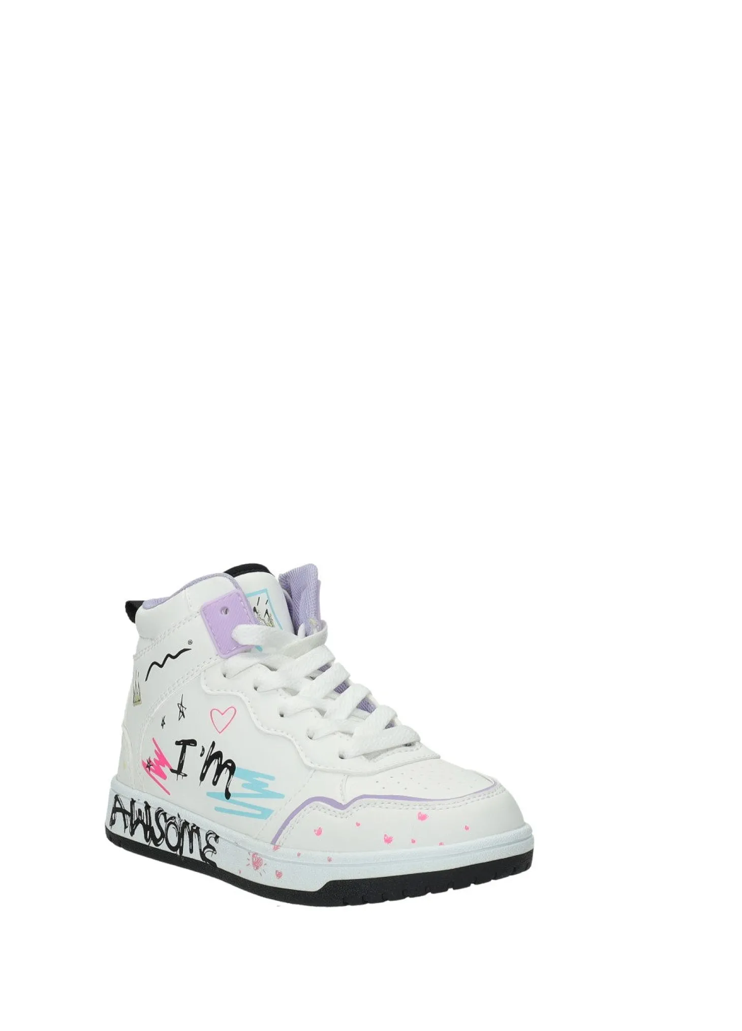 Sneakers kids con suola gomma