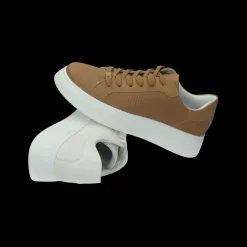 Sneakers platform con logo