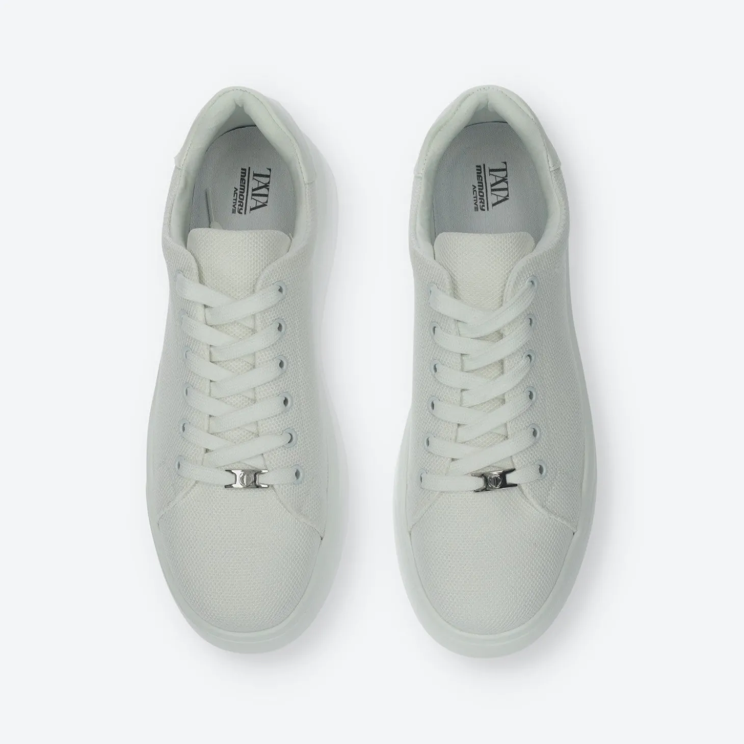 Sneakers platform con logo