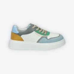 Sneakers platform.Tacco alto 4 cm