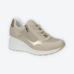 Sneakers platform.Tacco alto 6 cm