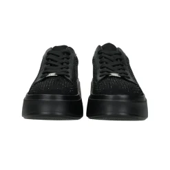 Sneakers ricoperte da strass. Tacco alto: 5 cm