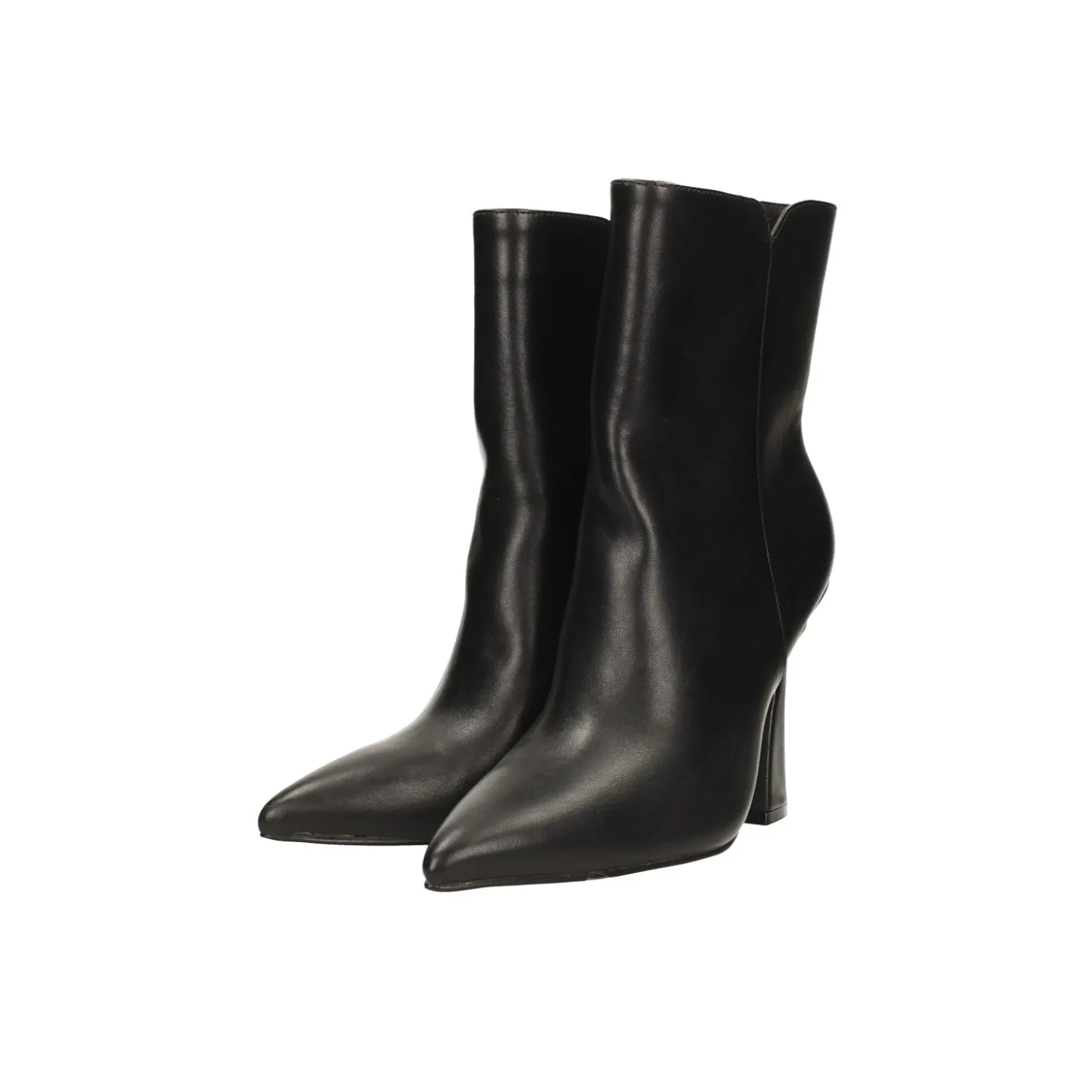 Stivaletti a punta con tacco a rocchetto alto 10cm