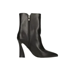 Stivaletti a punta con tacco a rocchetto alto 10cm