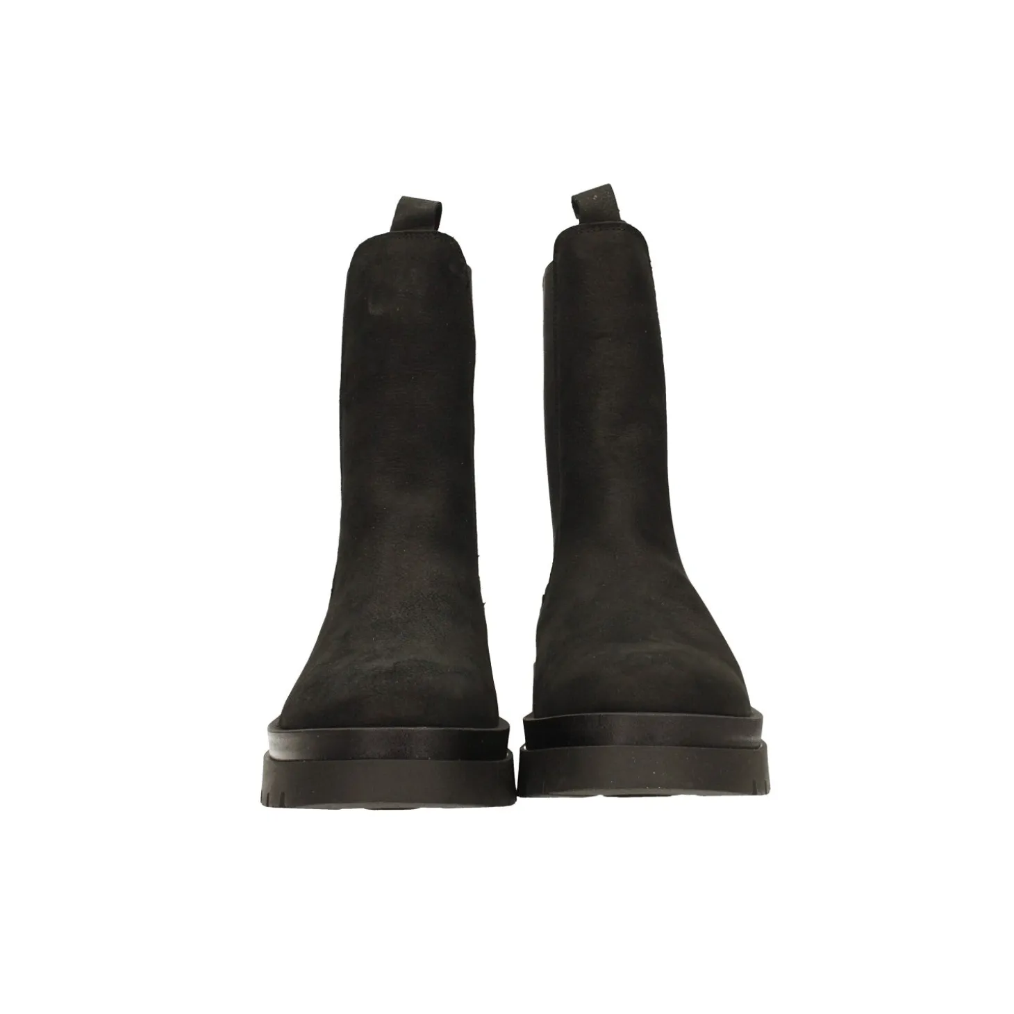 Stivaletti chelsea con suola carrarmato. Tacco alto 5cm