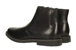 Stivaletti Chelsea grigi in vera pelle.