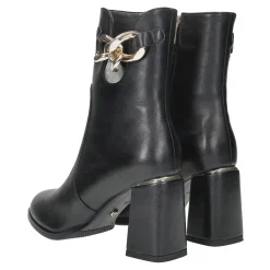 Stivaletti con catena.Tacco alto 8cm