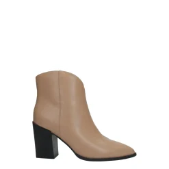 Stivaletti con cerniera. Tacco alto 8cm