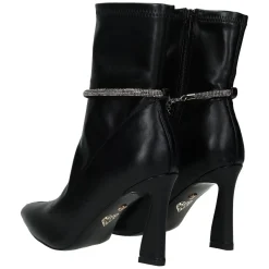 Stivaletti con cordino in strass.Tacco alto 9cm