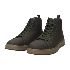 Stivaletti con impunture a vista