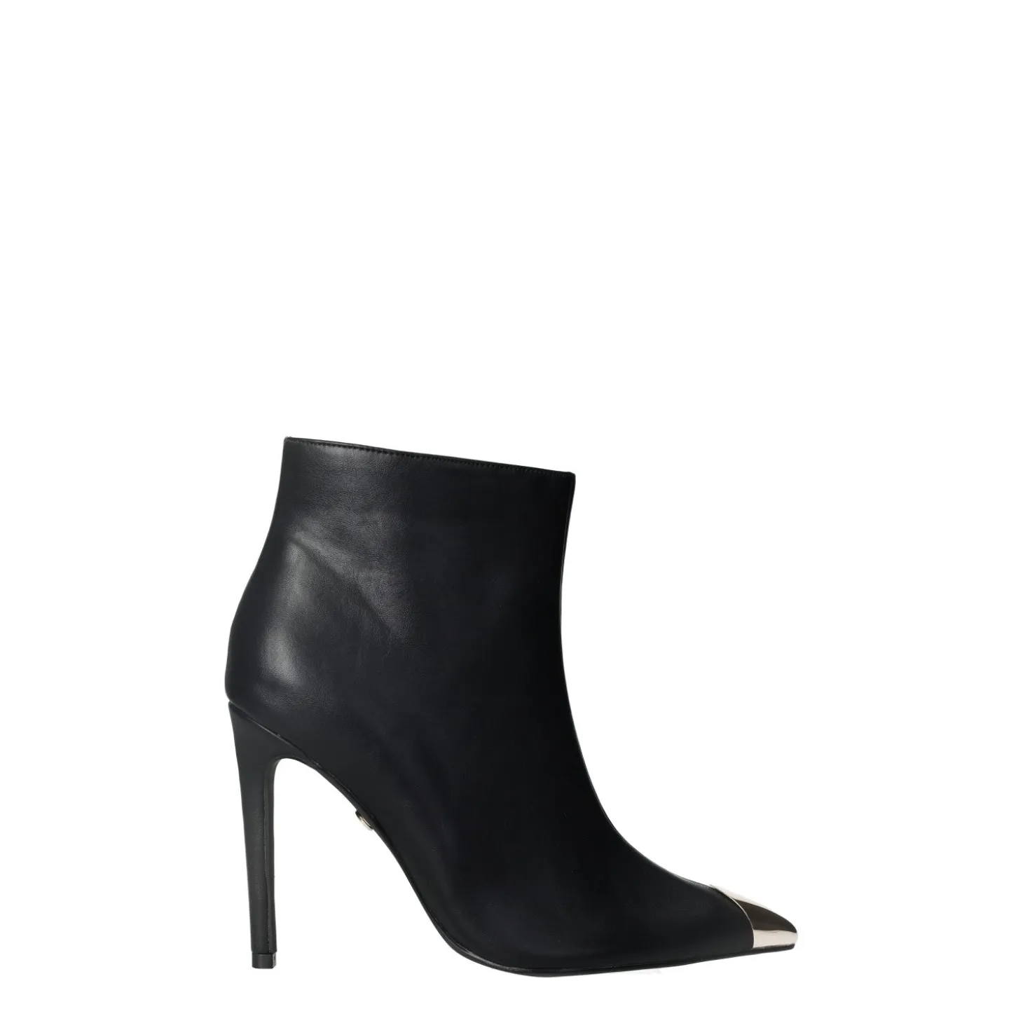 Stivaletti con inserto sulla punta. Tacco alto 10 cm