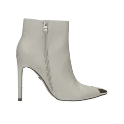 Stivaletti con inserto sulla punta. Tacco alto 10 cm