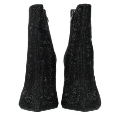 Stivaletti con strass. Tacco alto 9 cm