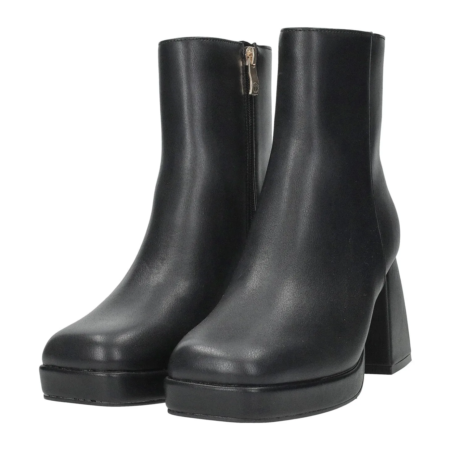 Stivaletti con tacco chunky. Tacco alto 8cm