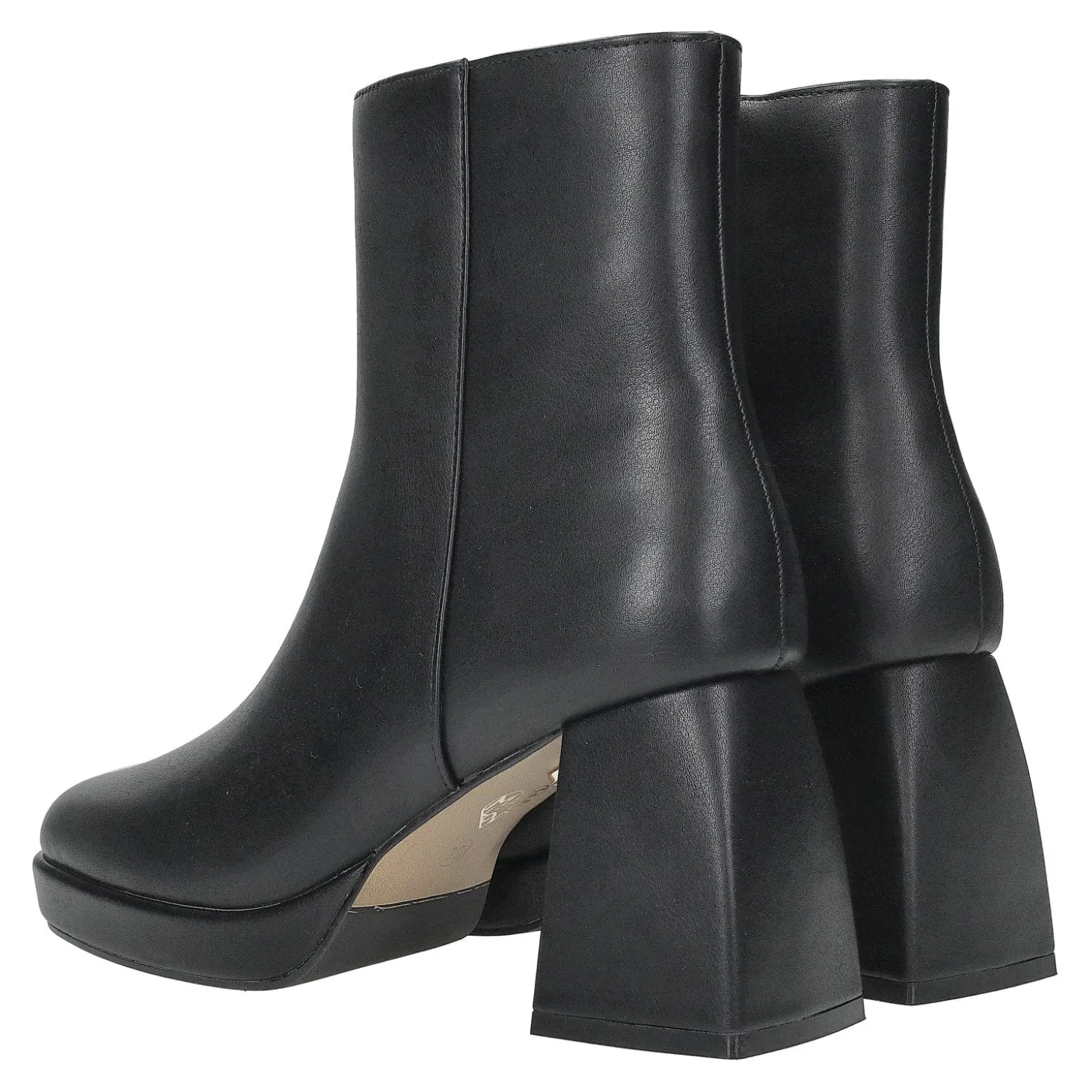 Stivaletti con tacco chunky. Tacco alto 8cm