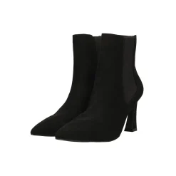 Stivaletti scamosciati a punta. Tacco alto 9cm