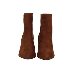 Stivaletti scamosciati a punta. Tacco alto 9cm