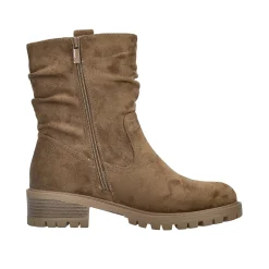 Stivaletti scamosciati.Tacco alto 4cm