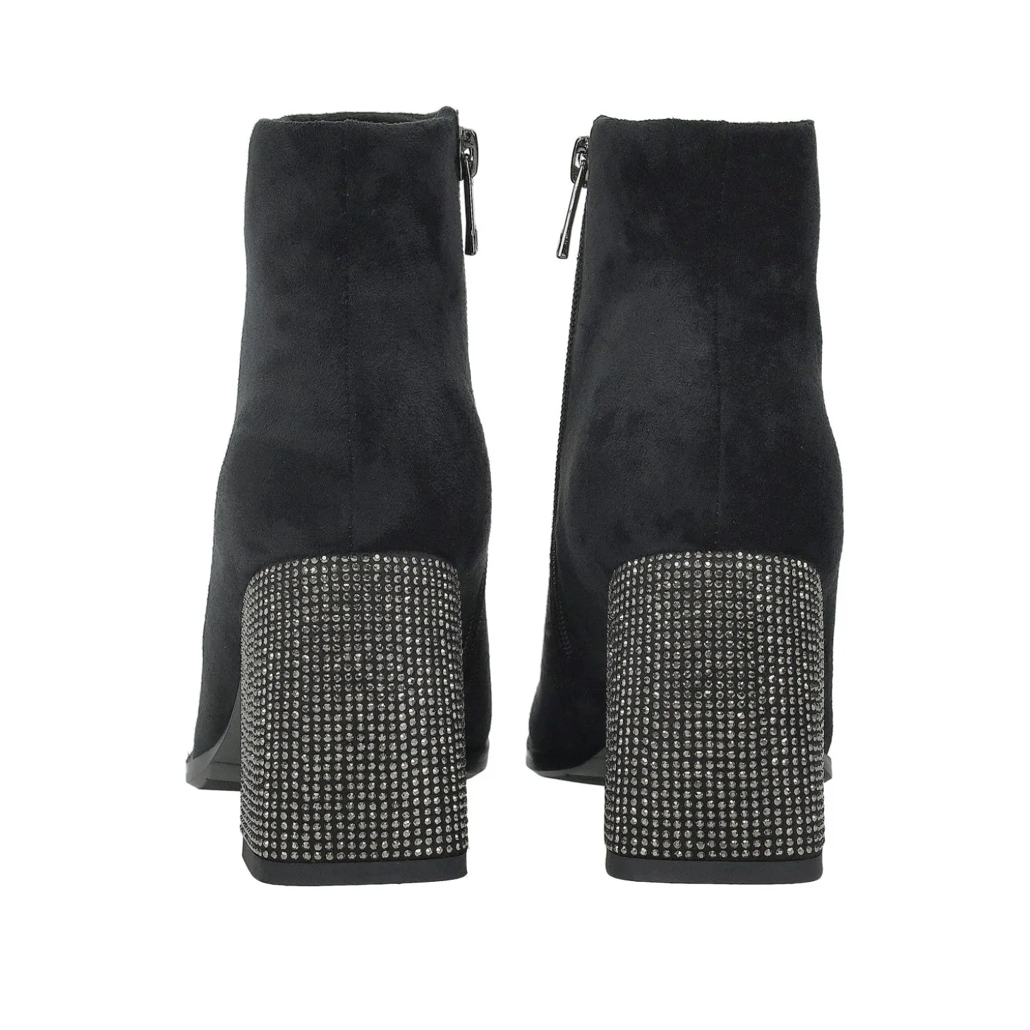 Stivaletti scamosciati.Tacco alto 8cm