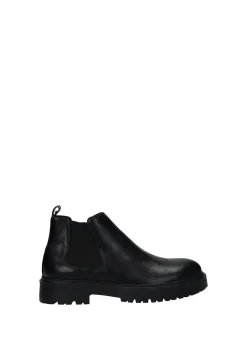 Stivaletti uomo pelle con suola gomma