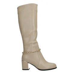 Stivali con catena.Tacco alto 5cm