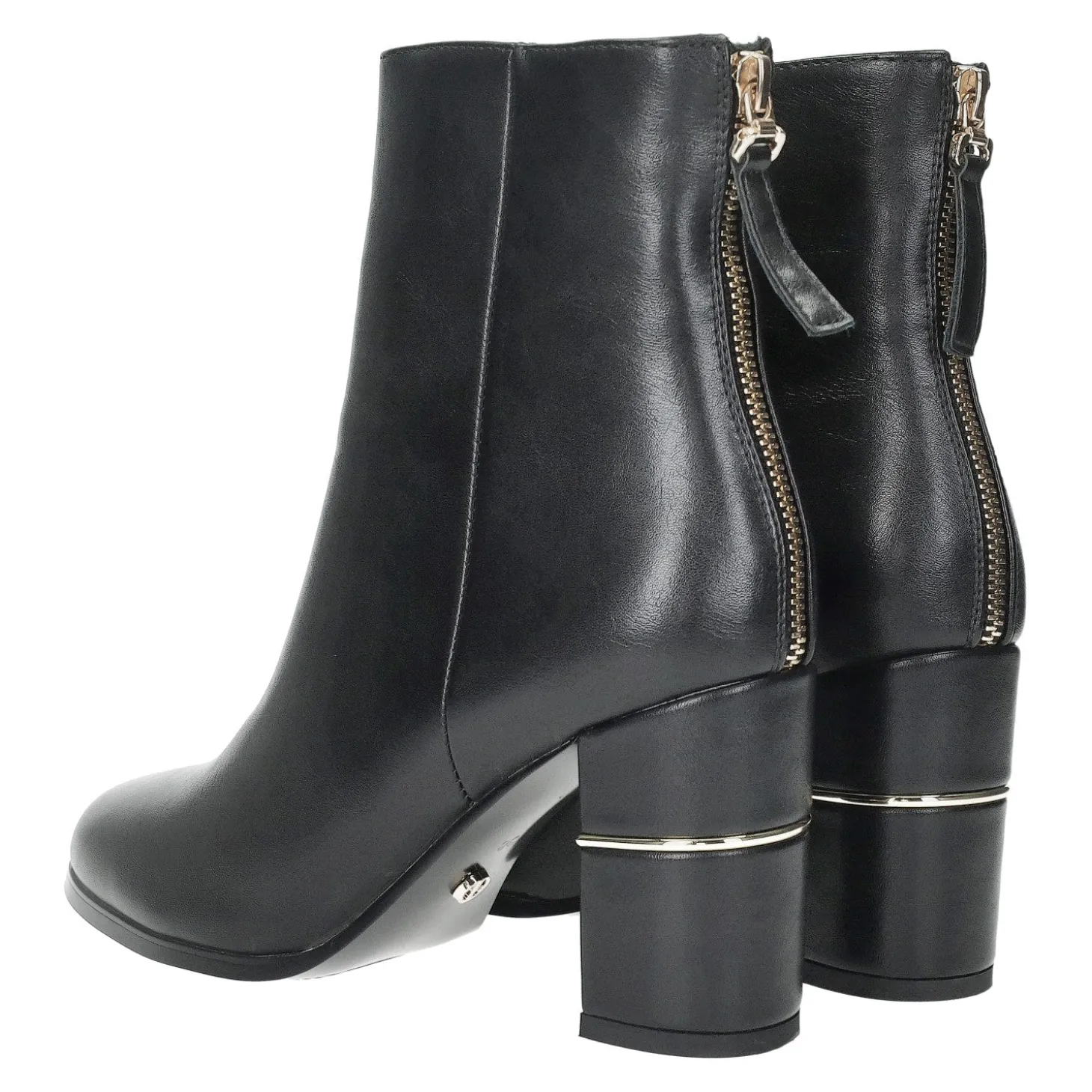 Stivali con doppia zip