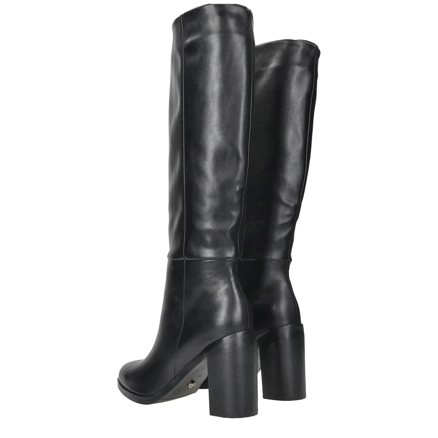 Stivali con tacco chunky. Tacco alto 7cm