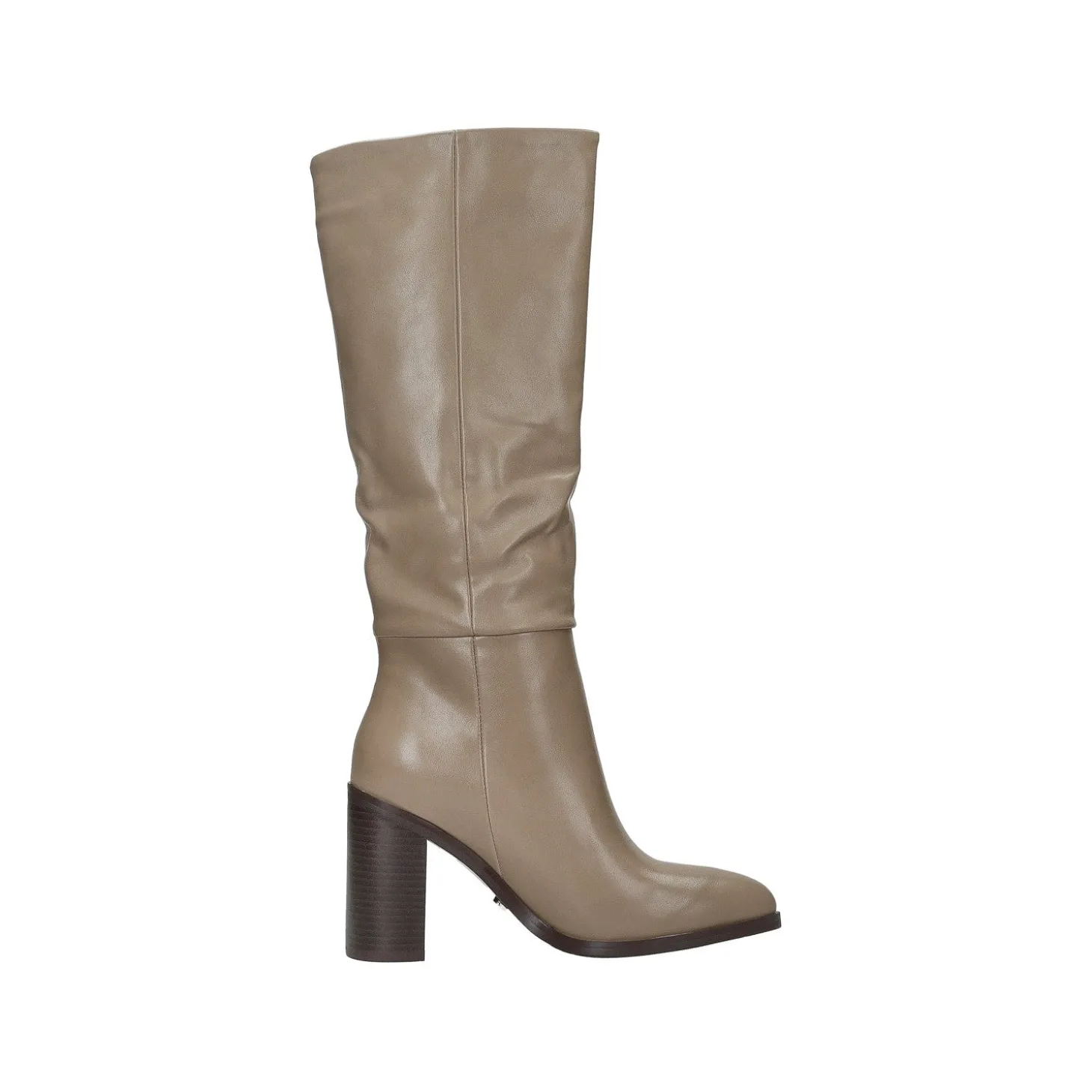 Stivali con tacco chunky. Tacco alto 7cm