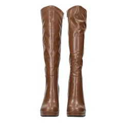 Stivali con tacco chunky. Tacco alto 7cm