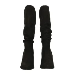 Stivali morbidi in microfibra. Tacco a spillo alto 9cm