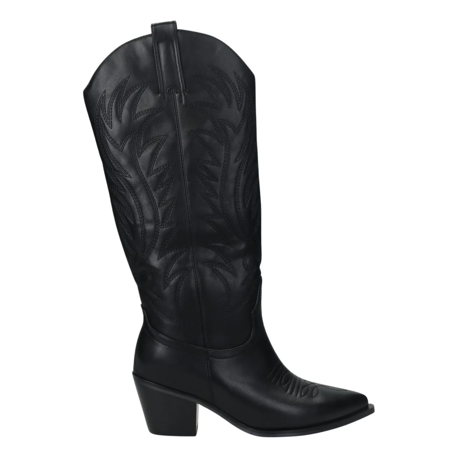 Texani neri. Tacco alto 7cm